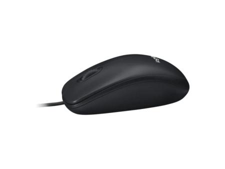 Ratón Logitech M100/ Hasta 1000 DPI/ Negro