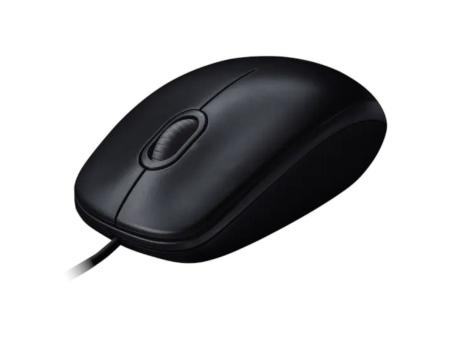 Ratón Logitech M100/ Hasta 1000 DPI/ Negro