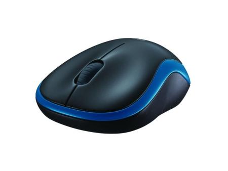 Ratón Inalámbrico Logitech M185/ Hasta 1000 DPI/ Azul