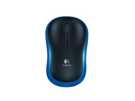 Ratón Inalámbrico Logitech M185/ Hasta 1000 DPI/ Azul