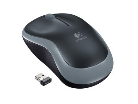 Ratón Inalámbrico Logitech M185/ Hasta 1000 DPI/ Gris