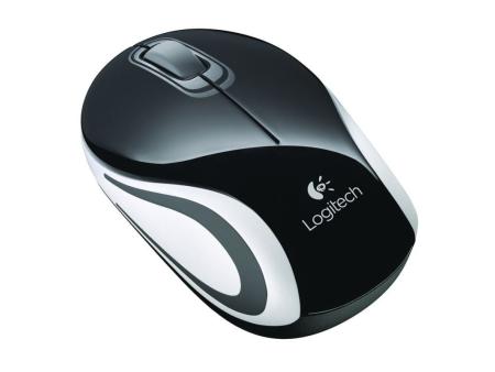 Ratón Mini Inalámbrico Logitech M187/ Hasta 1000 DPI