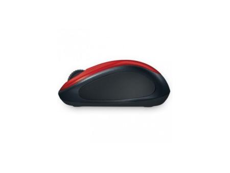 Ratón Inalámbrico Logitech M235/ Hasta 1000 DPI/ Rojo