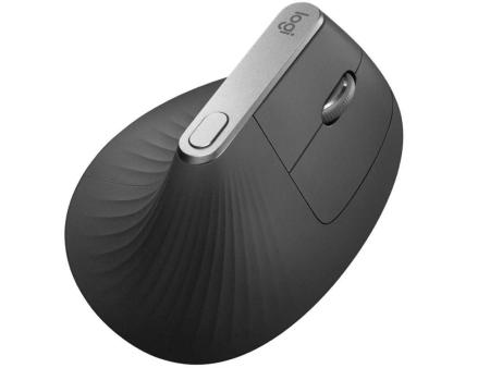 Ratón Ergonómico Inalámbrico por Bluetooth Logitech Vertical MX/ Batería recargable/ Hasta 4000 DPI