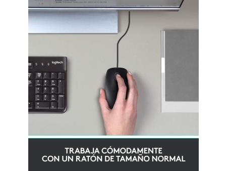 Ratón Logitech B100 OEM/ Hasta 800 DPI