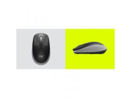 Ratón Inalámbrico Logitech M190/ Hasta 1000 DPI/ Gris Medio