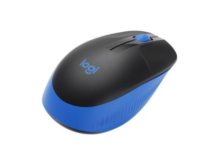 Ratón Inalámbrico Logitech M190/ Hasta 1000 DPI/ Azul