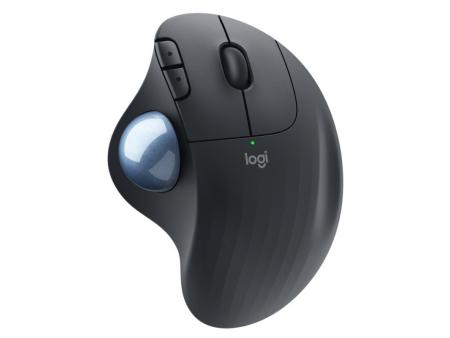 Ratón Trackball Inalámbrico por Bluetooth Logitech ERGO M575/ Hasta 2000 DPI/ Grafito