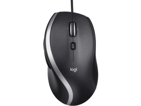 Ratón Logitech M500S/ Hasta 4000 DPI/ Negro