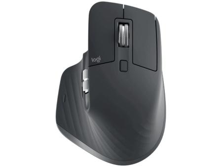 Ratón Ergonómico Inalámbrico por Bluetooth Logitech MX Master 3S/ Batería recargable/ Hasta 8000 DPI/ Grafito