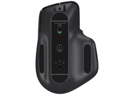 Ratón Ergonómico Inalámbrico por Bluetooth Logitech MX Master 3S/ Batería recargable/ Hasta 8000 DPI/ Grafito