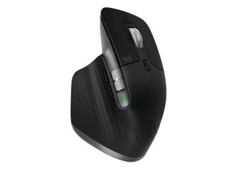 Ratón Ergonómico Inalámbrico por Bluetooth Logitech MX Master 3S For Mac/ Batería recargable/ Hasta 8000 DPI/ Gris Espacial