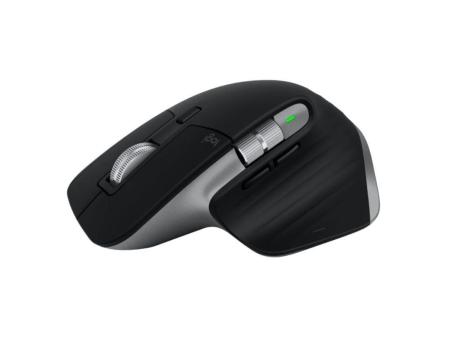 Ratón Ergonómico Inalámbrico por Bluetooth Logitech MX Master 3S For Mac/ Batería recargable/ Hasta 8000 DPI/ Gris Espacial