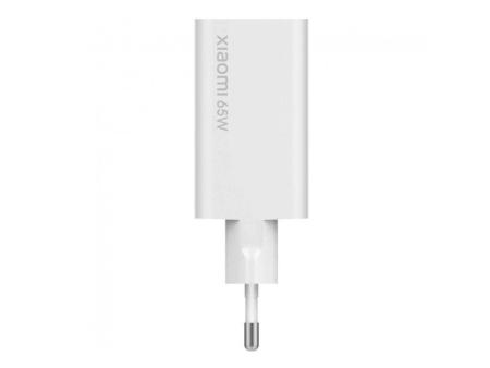 Cargador de Pared Xiaomi Mi 65W Fast Charger with GaN Tech 1xUSB Tipo-C/ 1xUSB A/ 65W