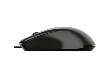 Ratón Trust Basics Wired Mouse/ Hasta 1200 DPI