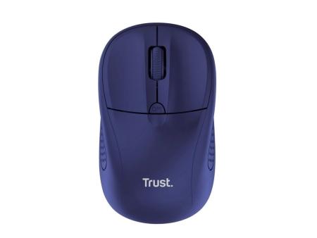 Ratón Mini Inalámbrico Trust Primo/ Hasta 1600 DPI/ Azul mate