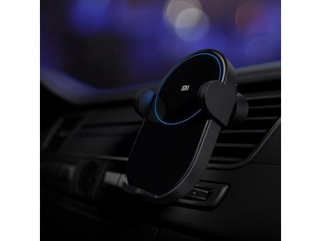 Cargador Inalámbrico Xiaomi Mi 20W Wireless Car Charger/ 1xUSB Tipo-C/ 20W