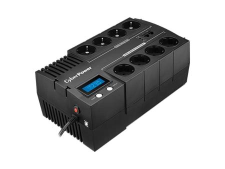 SAI Línea Interactiva Cyberpower BR1000ELCD/ 1000VA-600W/ 8 Salidas/ Formato Bloque