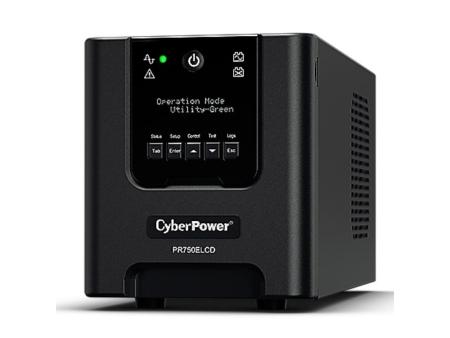 SAI Línea Interactiva Cyberpower PR750ELCD/ 750VA-675W/ 6 Salidas/ Formato Torre