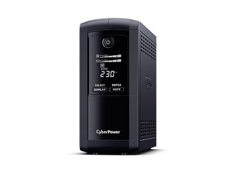 SAI Línea Interactiva Cyberpower VP1000ELCD/ 1000VA-550W/ 4 Salidas/ Formato Torre