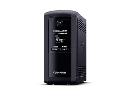 SAI Línea Interactiva Cyberpower VP700ELCD/ 700VA-390W/ 4 Salidas/ Formato Torre