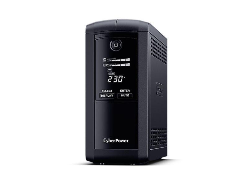 SAI Línea Interactiva Cyberpower VP700ELCD/ 700VA-390W/ 4 Salidas/ Formato Torre