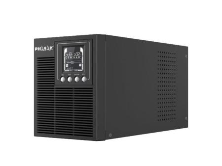 SAI Online Phasak 1000 VA Online LCD/ 1000VA-900W/ 3 Salidas/ Formato Torre