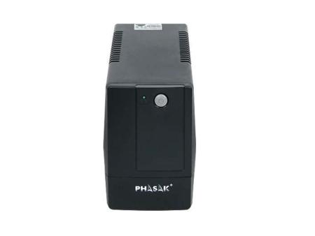 SAI Línea Interactiva Phasak Basic Interactive 600 VA/ 600VA-360W/ 2 Salidas/ Formato Torre