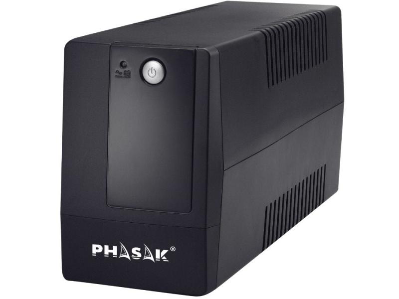 SAI Línea Interactiva Phasak Basic Interactive 800 VA/ 800VA-480W/ 2 Salidas/ Formato Torre