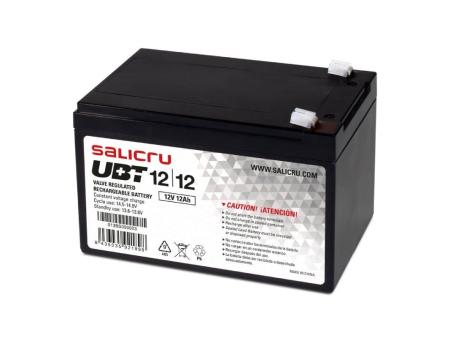 Batería Salicru UBT 12/12 compatible con SAI Salicru según especificaciones