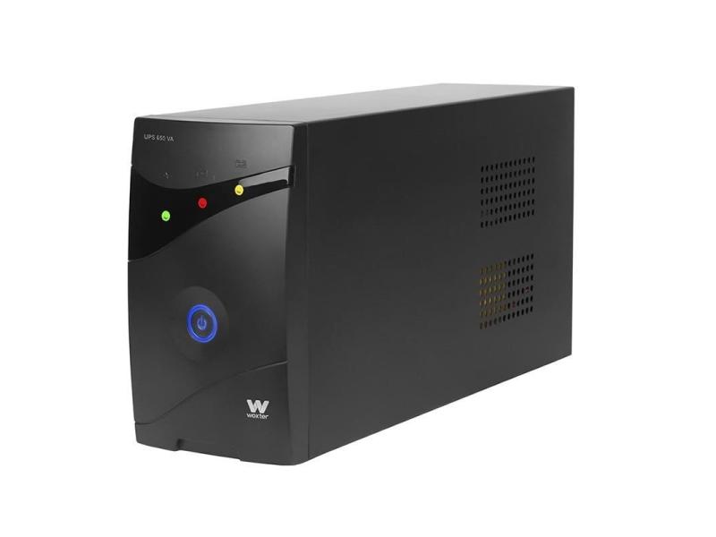 SAI Línea Interactiva Woxter UPS 650 VA/ 650VA-360W/ 2 Salidas/ Formato Torre