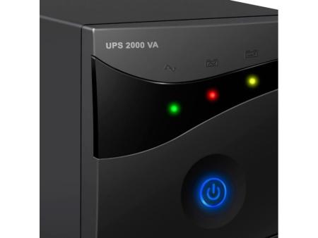 SAI Línea Interactiva Woxter UPS 650 VA/ 650VA-360W/ 2 Salidas/ Formato Torre