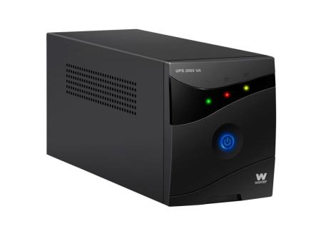 SAI Línea Interactiva Woxter UPS 650 VA/ 650VA-360W/ 2 Salidas/ Formato Torre