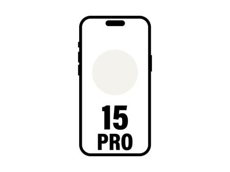 Smartphone Apple iPhone 15 Pro 1Tb/ 6.1'/ 5G/ Titanio Blanco