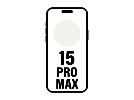 Smartphone Apple iPhone 15 Pro Max 512GB/ 6.7'/ 5G/ Titanio Blanco