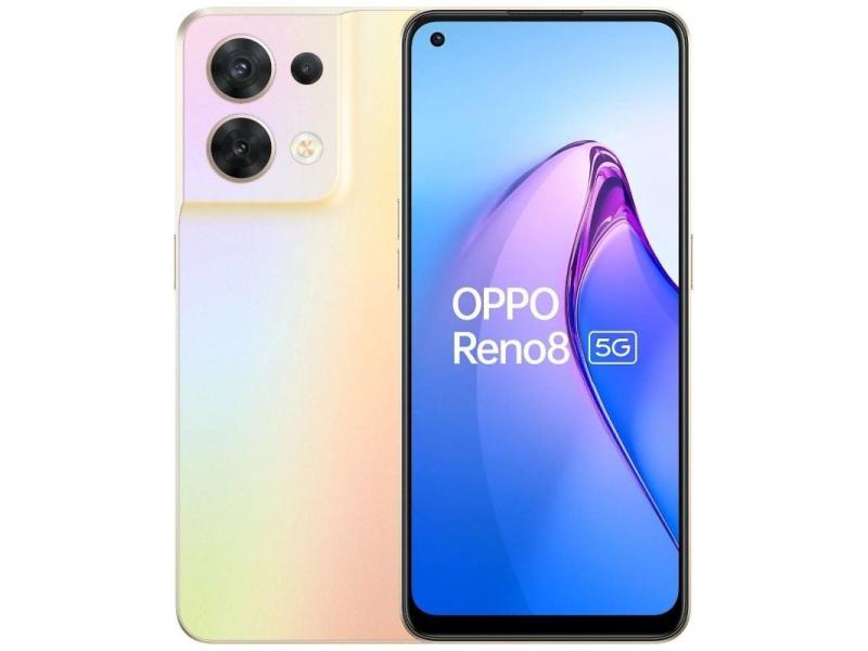 Smartphone Oppo Reno 8 8GB/ 256GB/ 6.43'/ 5G/ Oro Brillante