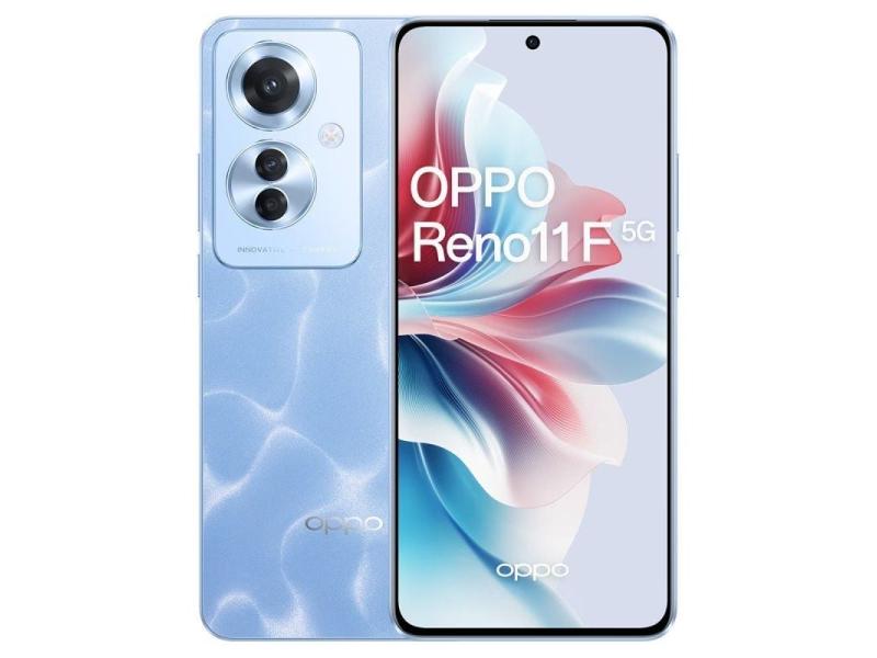 Smartphone Oppo Reno11 F 8GB/ 256GB/ 6.7'/ 5G/ Azul Océano