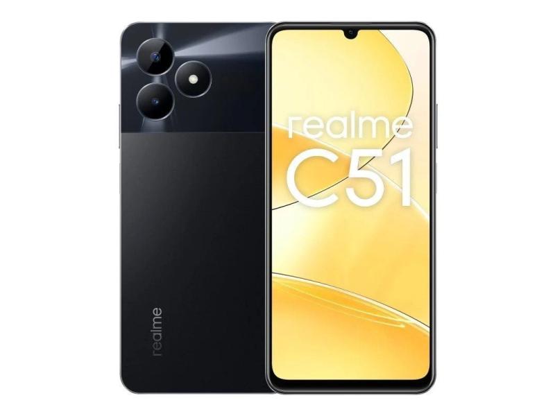 Smartphone Realme C51 4GB/ 128GB/ 6.74'/ Negro