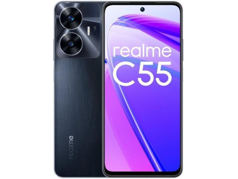 Smartphone Realme C55 8GB/ 256GB/ 6.72'/ Noche Lluviosa