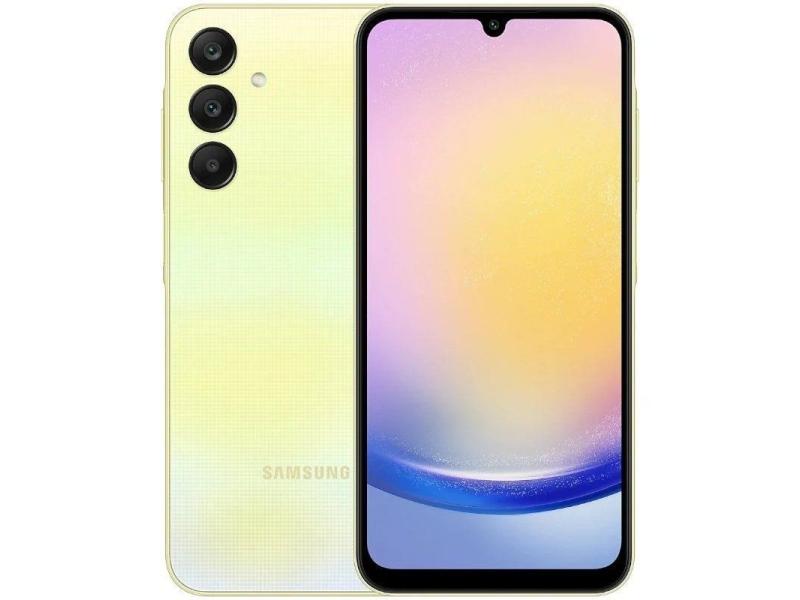 Smartphone Samsung Galaxy A25 6GB/ 128GB/ 6.5'/ 5G/ Amarillo