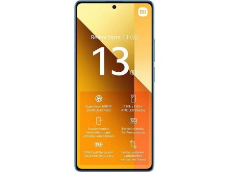 Smartphone Xiaomi Redmi Note 13 6GB/ 128GB/ 6.67'/ 5G/ Azul