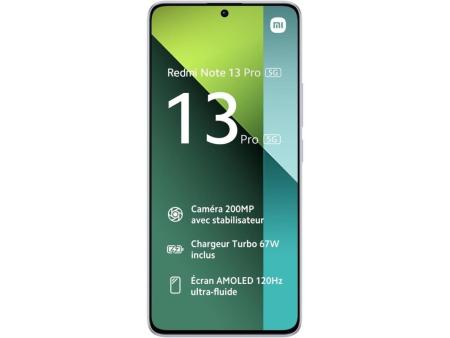 Smartphone Xiaomi Redmi Note 13 Pro NFC 8GB/ 256GB/ 6.67'/ 5G/ Púrpura