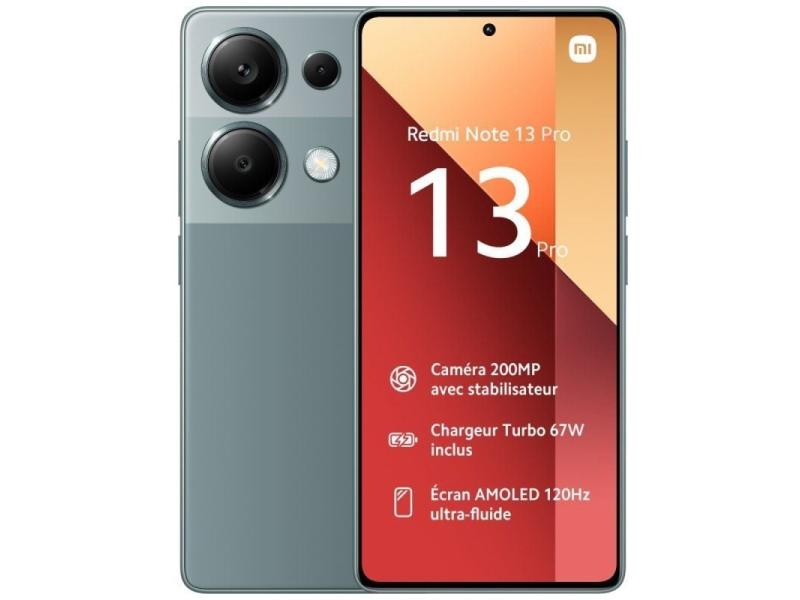 Smartphone Xiaomi Redmi Note 13 Pro NFC 8GB/ 256GB/ 6.67'/ Verde