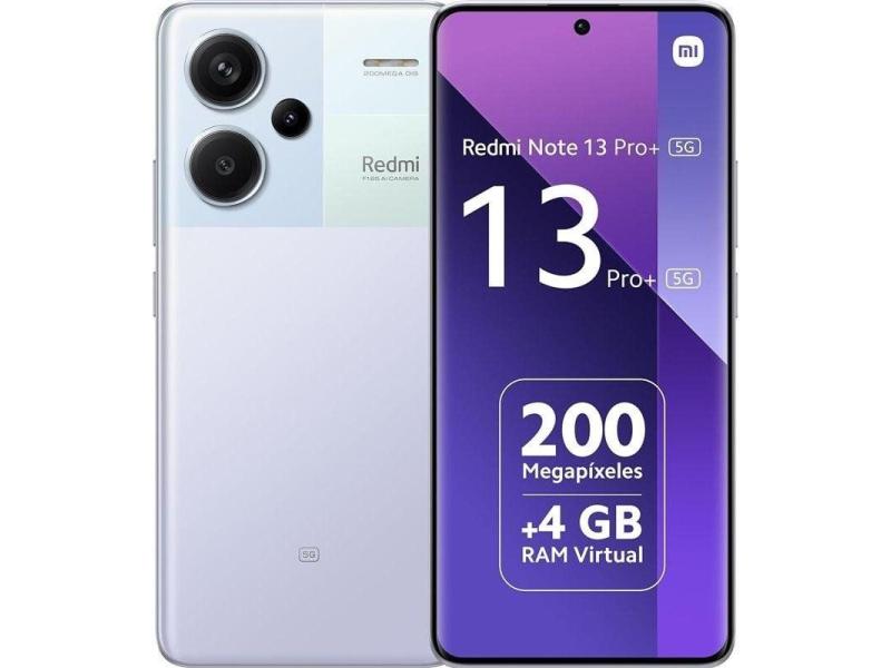 Smartphone Xiaomi Redmi Note 13 Pro+ NFC 8GB/ 256GB/ 6.67'/ 5G/ Púrpura