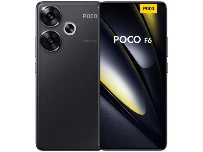 Smartphone Xiaomi POCO F6 12GB/ 512GB/ 6.67'/ 5G/ Negro