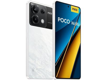 Smartphone Xiaomi POCO X6 12GB/ 256GB/ 6.67'/ 5G/ Blanco