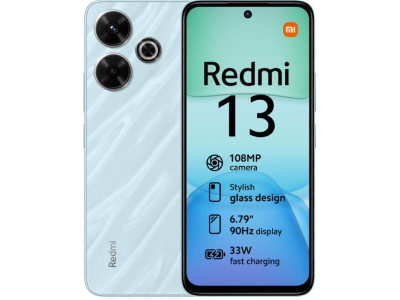 Smartphone Xiaomi Redmi 13 8GB/ 256GB/ 6.79'/ Azul Océano