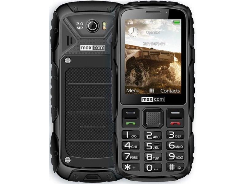 Teléfono Móvil Ruggerizado Maxcom Strong MM920/ Negro