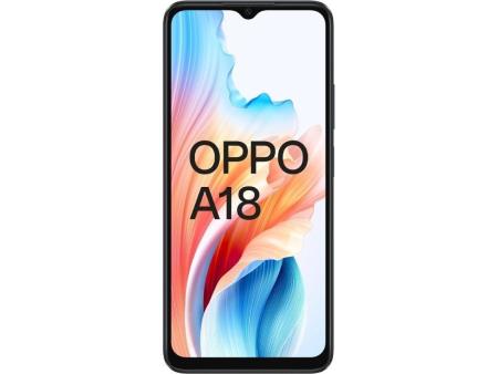 Smartphone Oppo A18 4GB/ 128GB/ 6.56'/ Negro Brillante