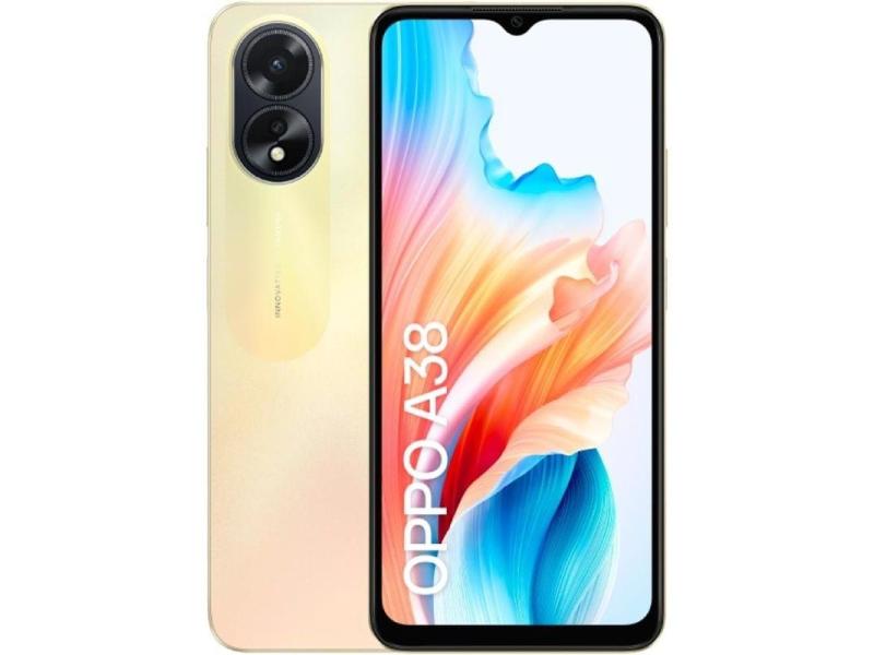 Smartphone Oppo A38 4GB/ 128GB/ 6.52'/ Oro Brillante